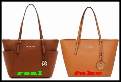 fake and real michael kors bag|counterfeit michael kors handbags.